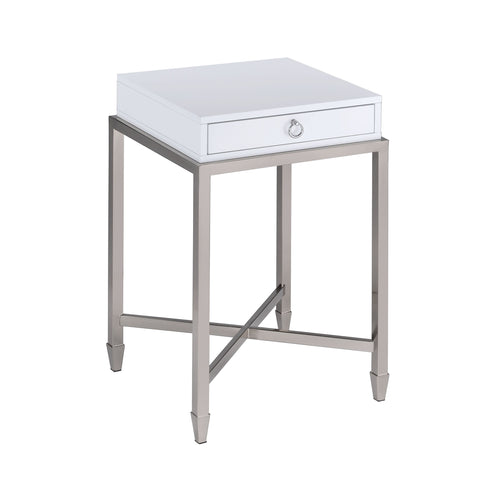 Urban Designs Allura Collection 1-Drawer End Table