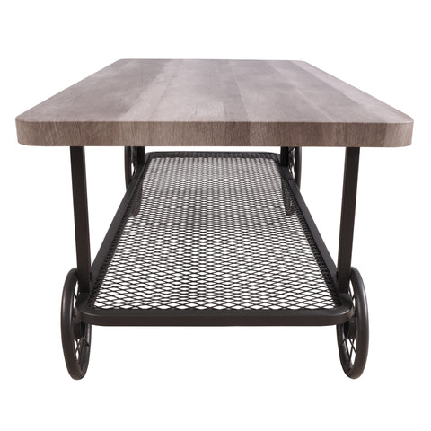 Urban Designs Industrial Style Coffee Table - Oak Antique Grey