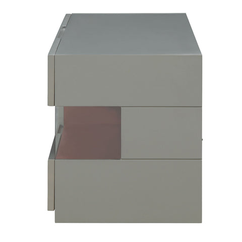 Urban Designs Charming 48" L Console Table - Gray Red