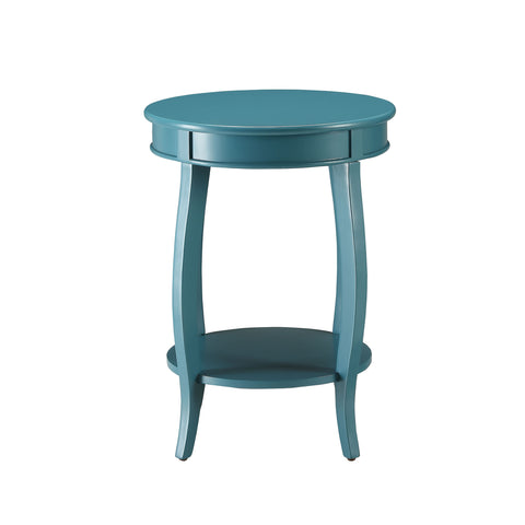 Urban Designs Portici Wooden Accent Side Table - Teal