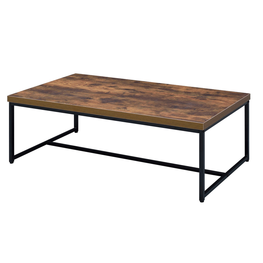 Urban Designs Weathered Oak Finish Coffee Table