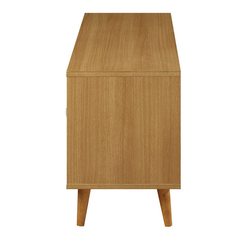 Urban Designs Diamond Console Table - Natural and White
