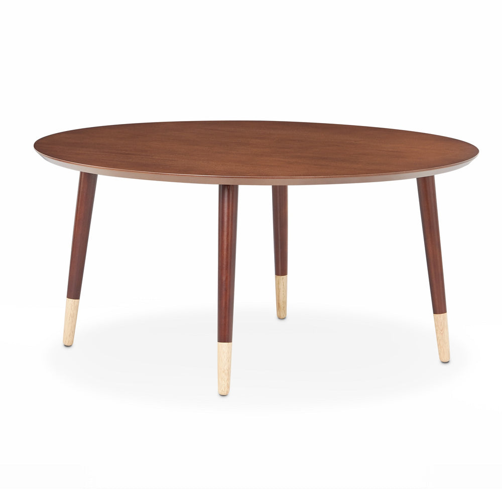 Urban Designs Felicity Round Coffee Table - Walnut