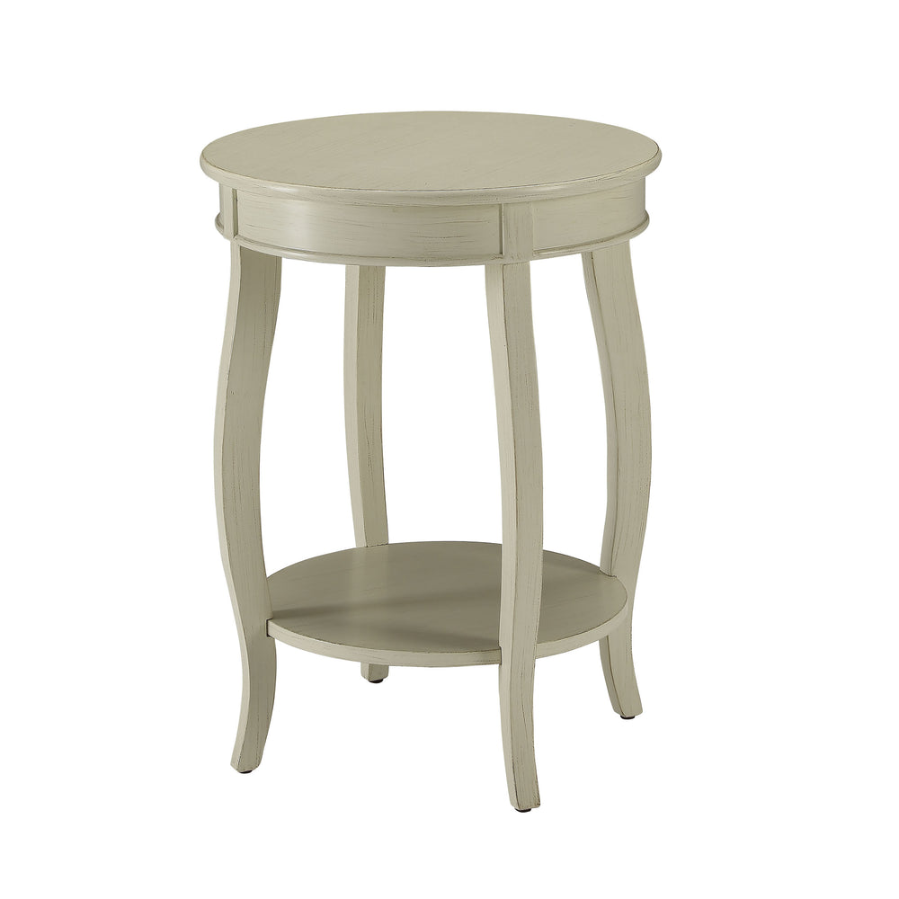Urban Designs Portici Wooden Accent Side Table - Antique White