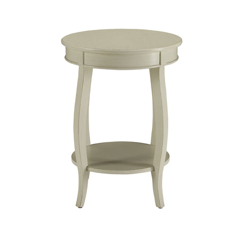 Urban Designs Portici Wooden Accent Side Table - Antique White