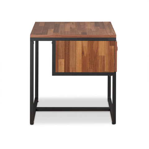 Urban Designs Parquet Collection End Table - Walnut