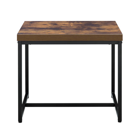 Urban Designs Alaterra End Table - Weathered Oak