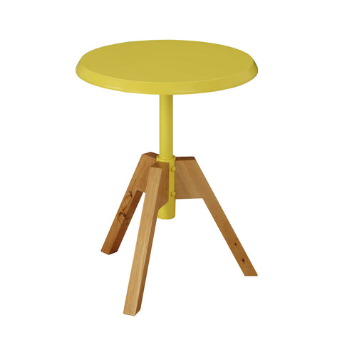 Urban Designs Levone Collection Tripod Wooden End Table