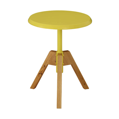 Urban Designs Levone Collection Tripod Wooden End Table