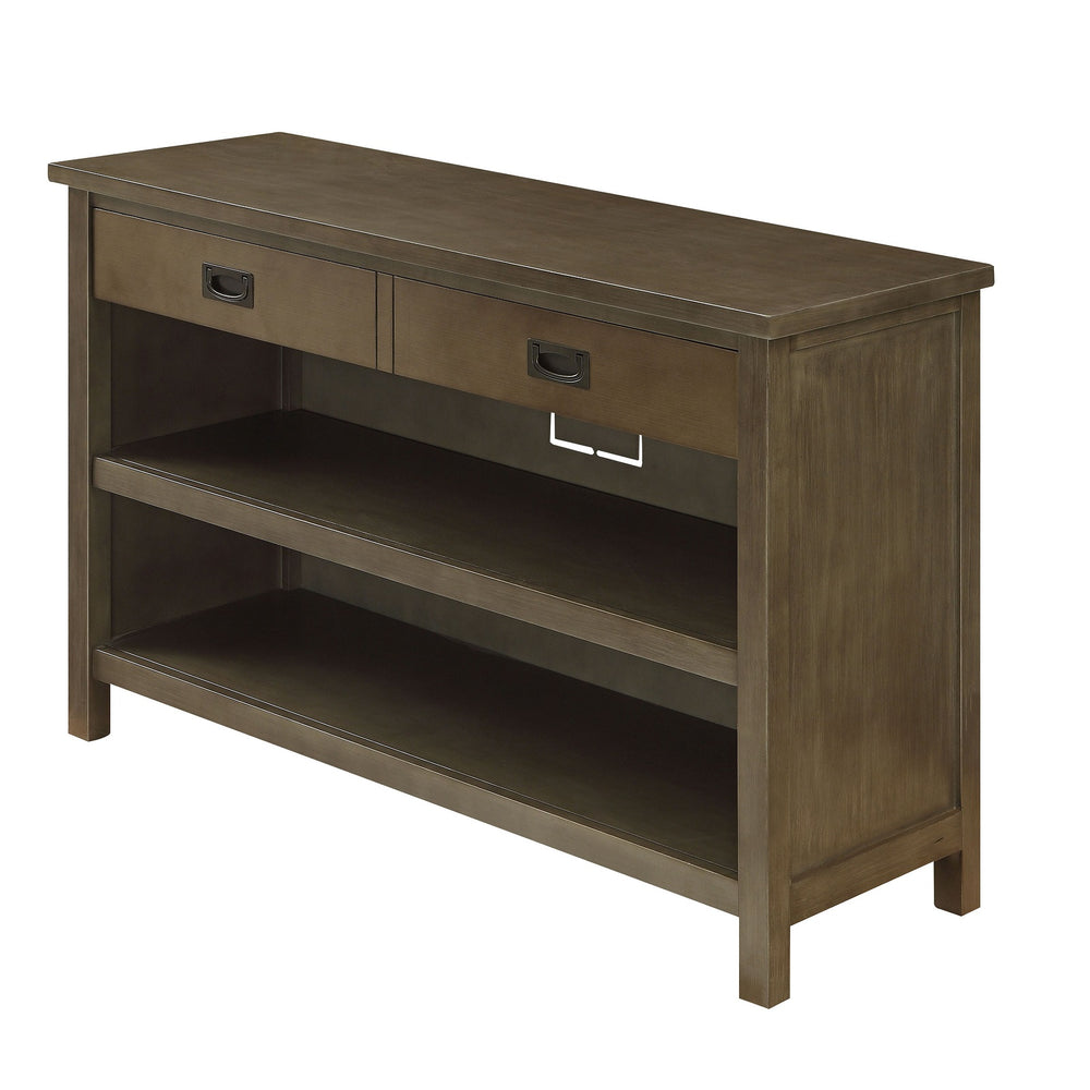 Urban Designs Fairview Console Table - Gray Oak