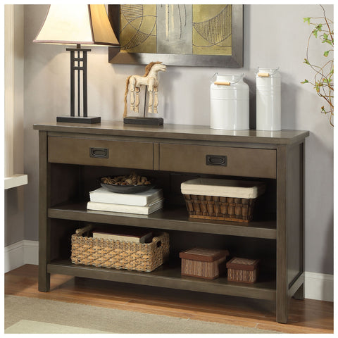 Urban Designs Fairview Console Table - Gray Oak