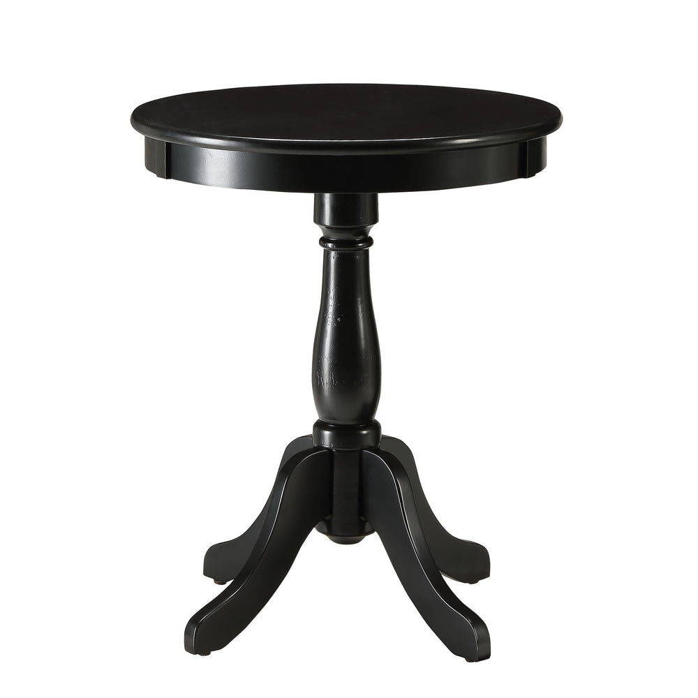 Urban Designs Alanis Wooden Accent Side Table - Black