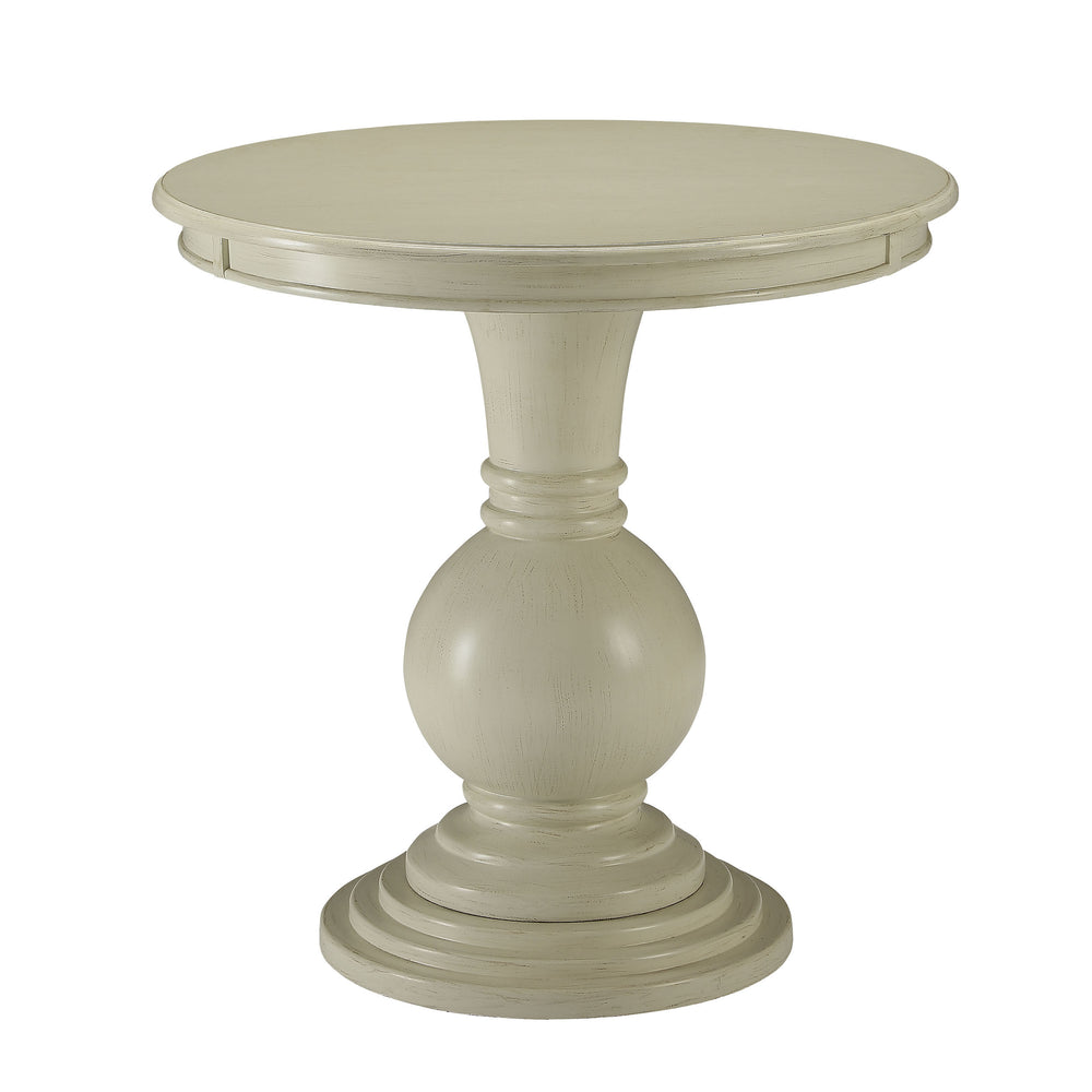 Urban Designs Callisto Wooden Accent Side Table - Antique White