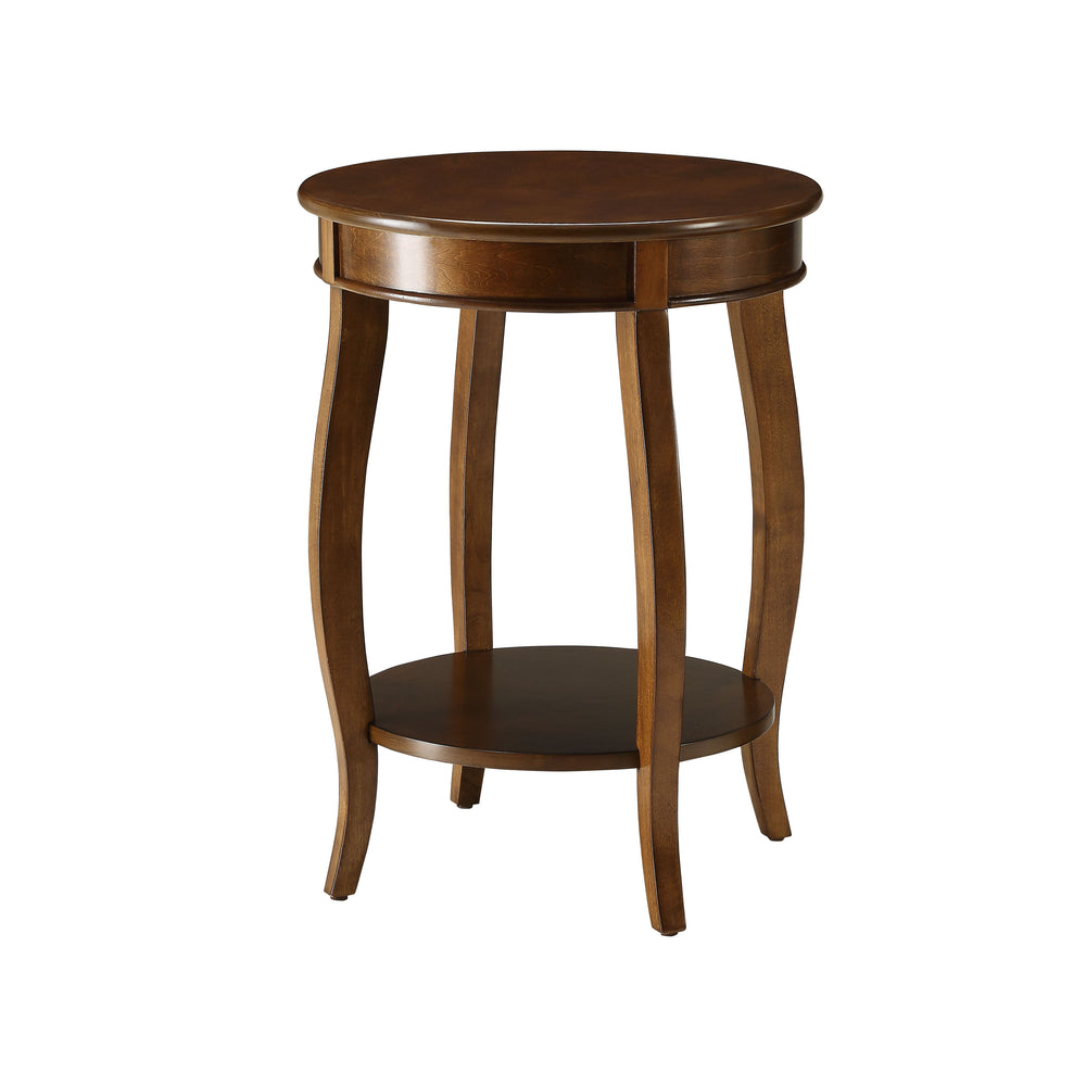 Urban Designs Portici Wooden Accent Side Table - Walnut