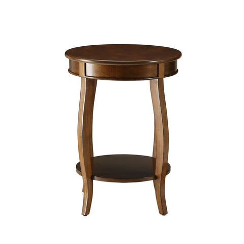 Urban Designs Portici Wooden Accent Side Table - Walnut