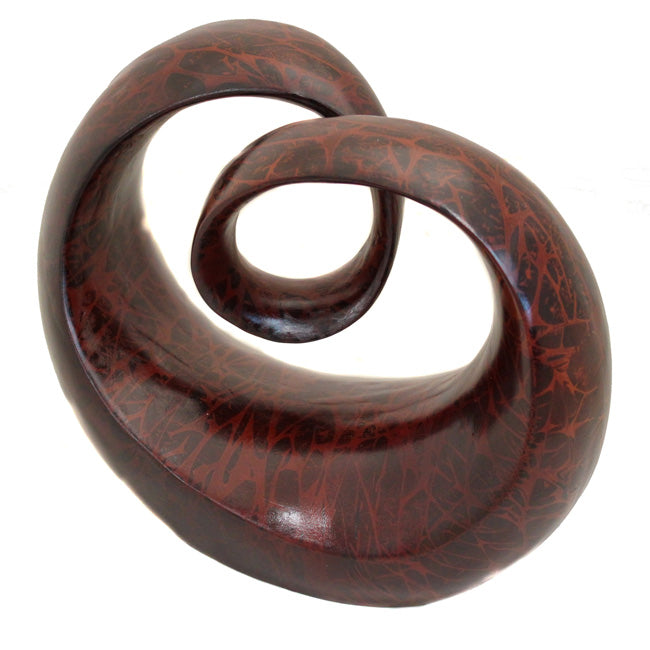 Urban Designs Modern Abstract Loop Swirl Table Sculpture Decor