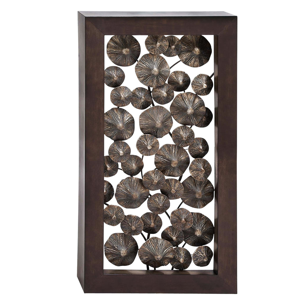 Urban Designs Artisan Floral Large 47" Metal Wall Art Decor
