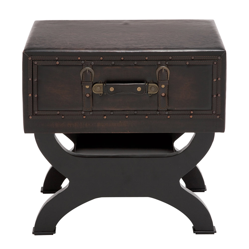 Urban Designs Olde London Suitcase Accent and End Table