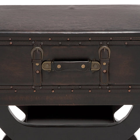 Urban Designs Olde London Suitcase Accent and End Table