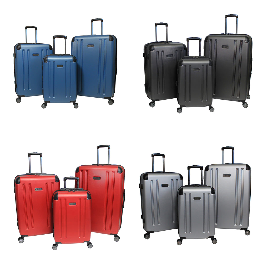 Kenneth Cole Reaction 8-Wheelin 3-Piece Hardside Spinner Luggage Set