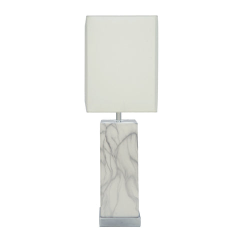 Urban Designs Amalia 23-Inch Rectangle Ceramic 2-Piece Table Lamp Set