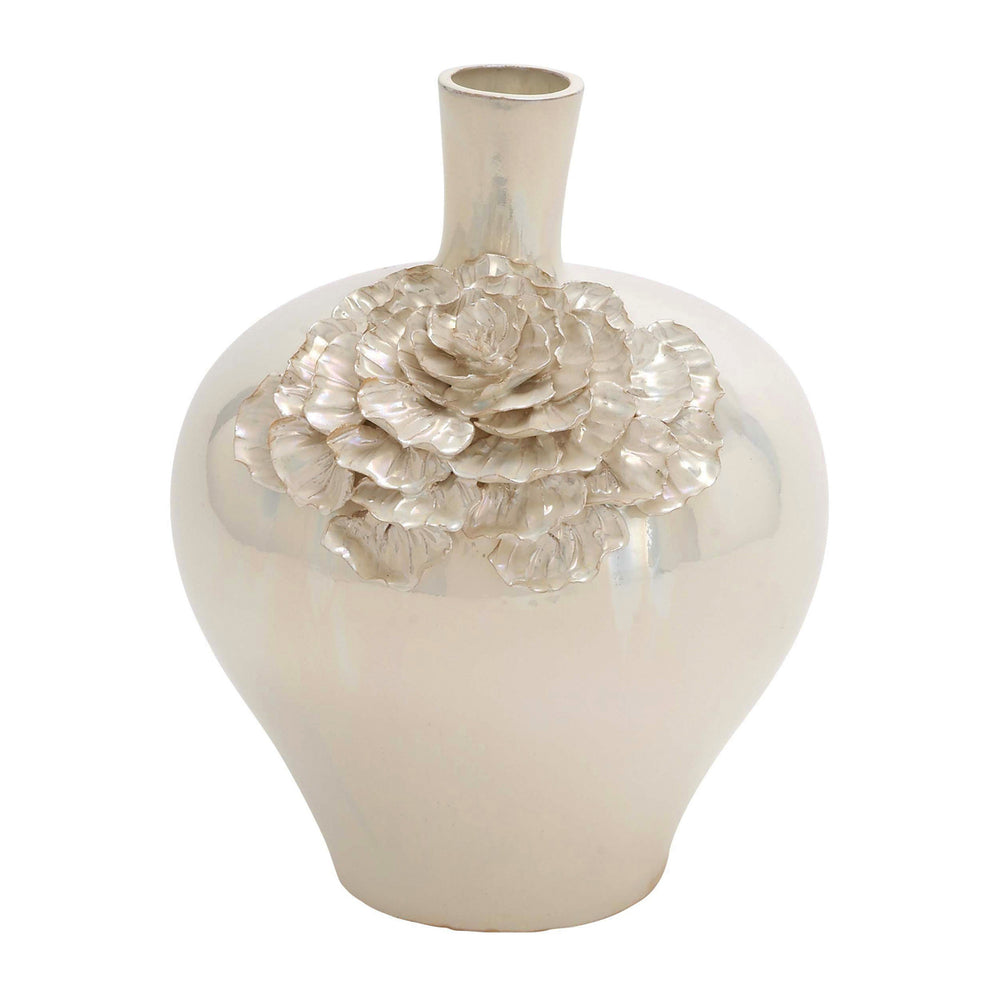 Urban Designs Artisan Handcrafted Ceramic Flower Accent Vase