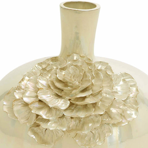 Urban Designs Artisan Handcrafted Ceramic Flower Accent Vase