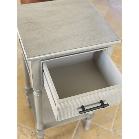 Urban Designs French Country End Accent Table With Storage