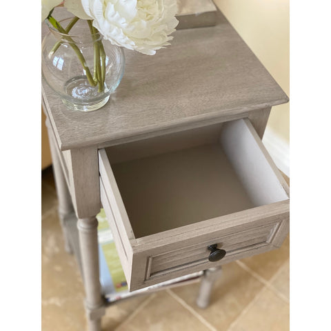 Urban Designs Venice End Accent Table With Storage