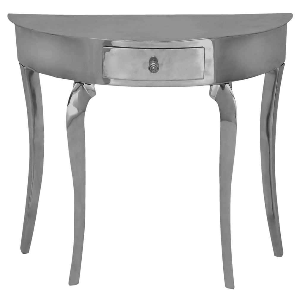 Urban Design 28" Aluminum Console Accent Table