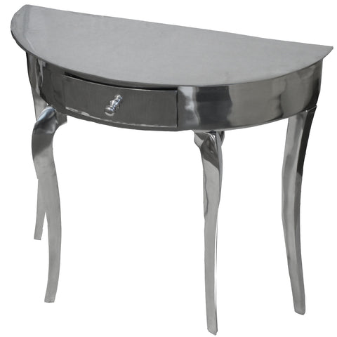 Urban Design 28" Aluminum Console Accent Table