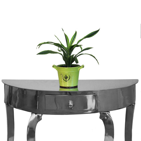 Urban Design 28" Aluminum Console Accent Table