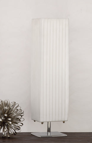 Urban Designs Charlotte White Metal Table Lamp - Set of 2