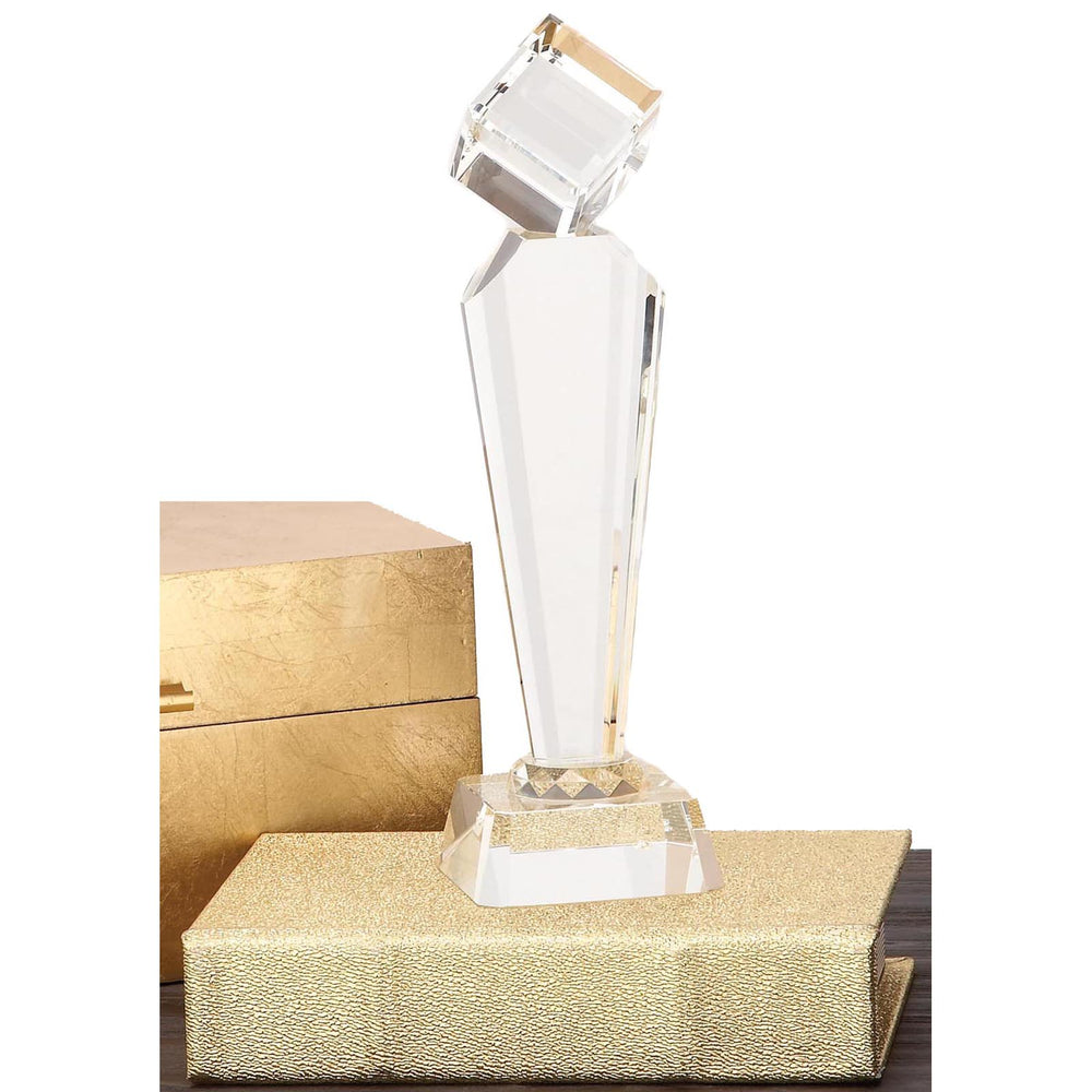 Urban Designs Diamond Tower Crystal Trophy Sculpture