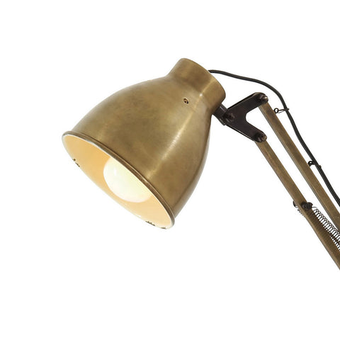 Urban Designs Brass Metal Desk Task Lamp