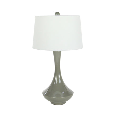 Urban Designs Bossa Nova Collection 30-Inch Glazed Ceramic Table Lamp Set