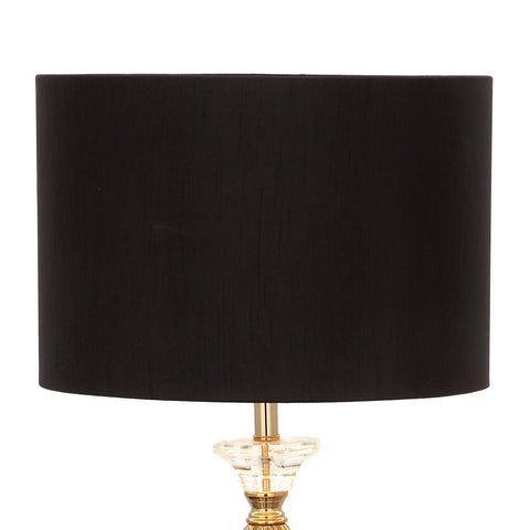 Urban Designs Euro Crystal and Brass Table Lamp