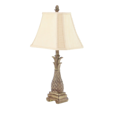 Urban Designs Tropical Pineapple Accent Table Lamp - Set of 2