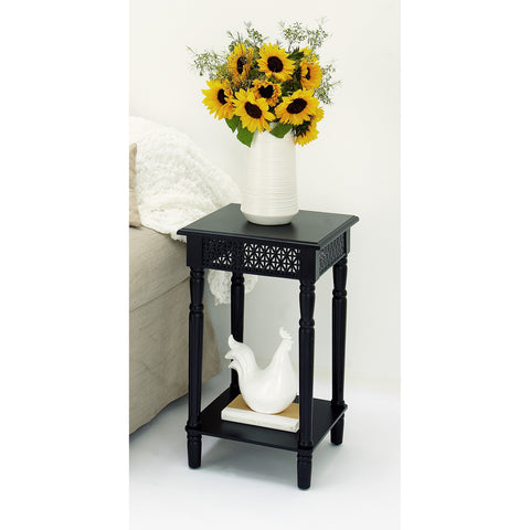 Urban Designs California Collection Wood Square Side Table