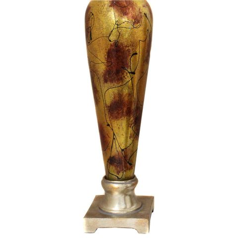 Urban Designs Contempo Deco Glass Decorative Candle Holder Set