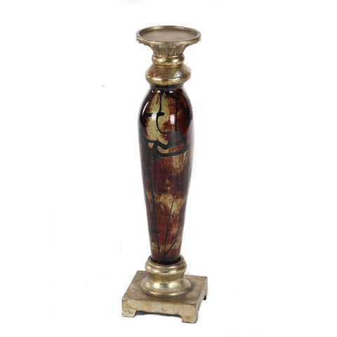 Urban Designs Contempo Deco Glass Decorative Candle Holder Set