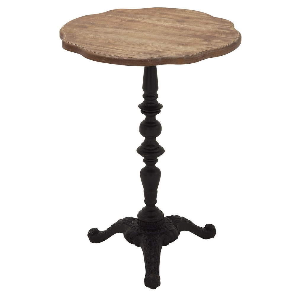 Urban Design 28" Rustic Wood Accent Table