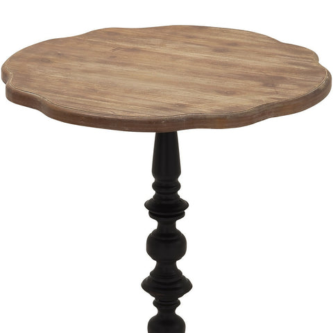 Urban Design 28" Rustic Wood Accent Table