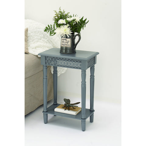 Urban Designs California Collection Wood Rectangular Side Table