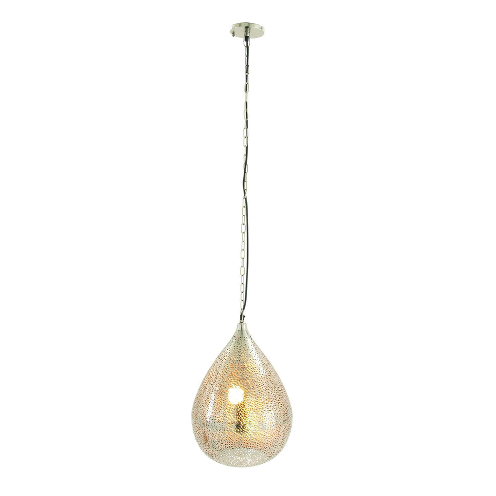 Urban Designs Champagne Metal Hanging Ceiling Pendant Light