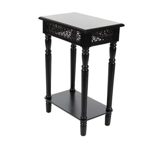 Urban Designs California Collection Wood Rectangular Side Table