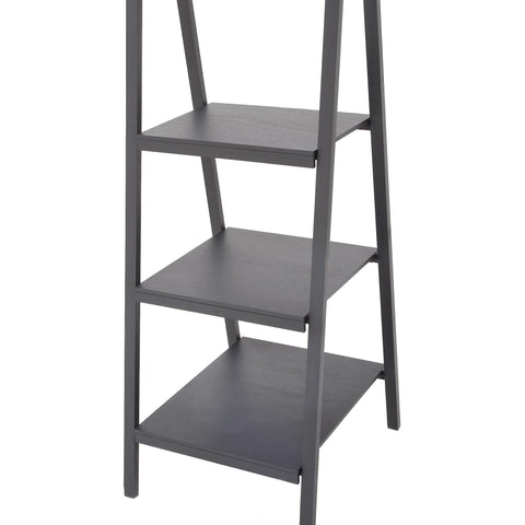 Urban Designs Estelle Wood 5-Shelf Bookshelf Organizer