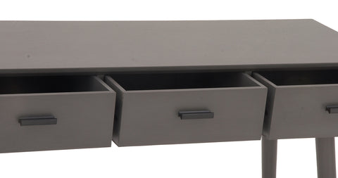Urban Designs Alton 3-Drawer Wood Console Table
