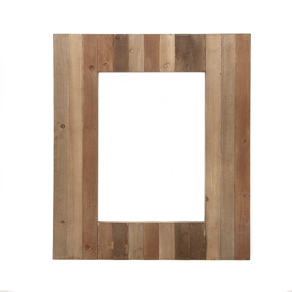 Urban Designs Rustic Wood 38-Inch Wall Mirror