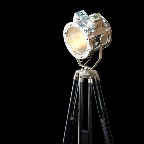 Urban Designs Movie Studios Floor Prop Spotlight With Tripod Lamp